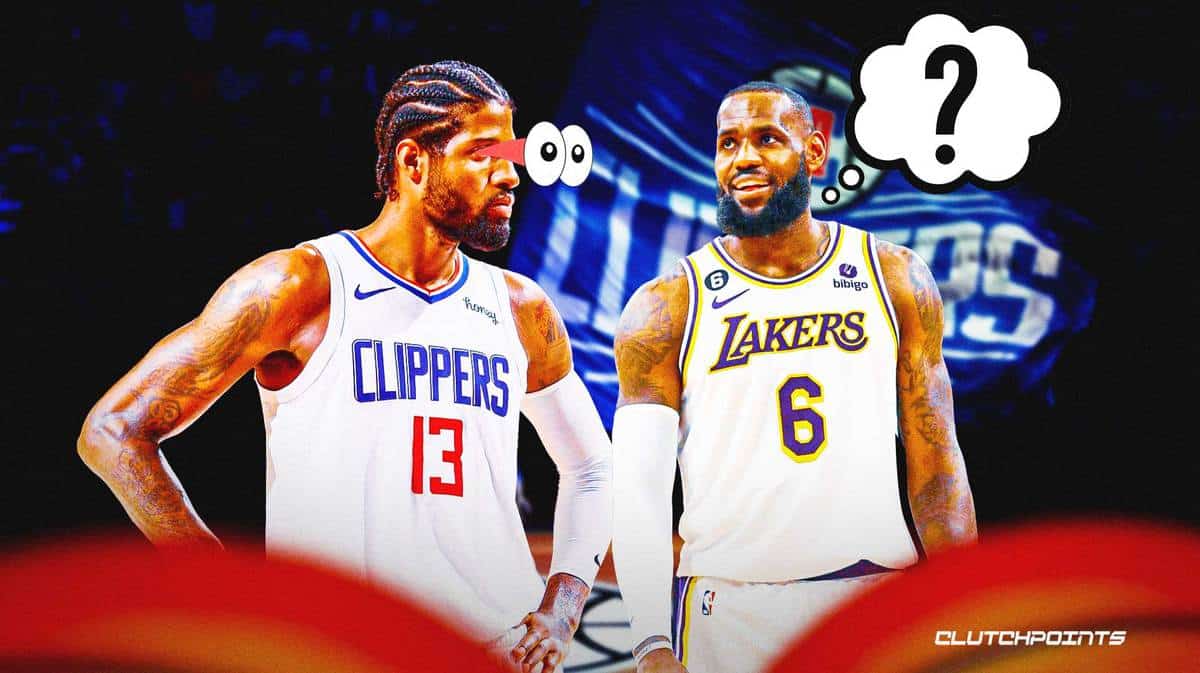 Clippers' Paul George drops truth bomb on LeBron James retirement rumors