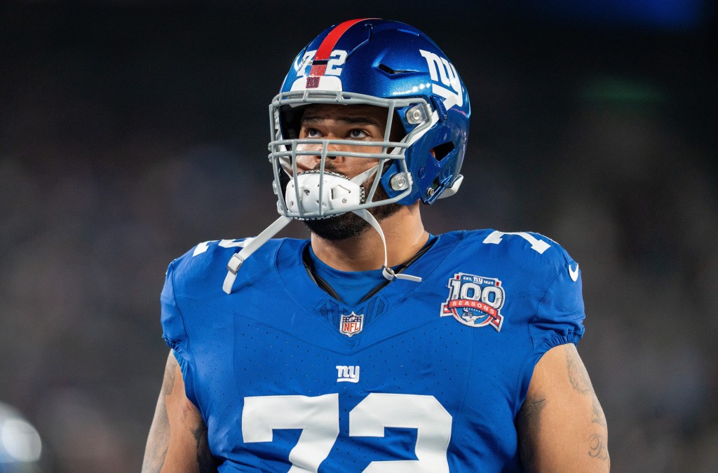 Giants offensive lineman Jermaine Eluemunor said he had a good game facing T.J. Watt during the Giants' Week 8 loss to the Steelers.