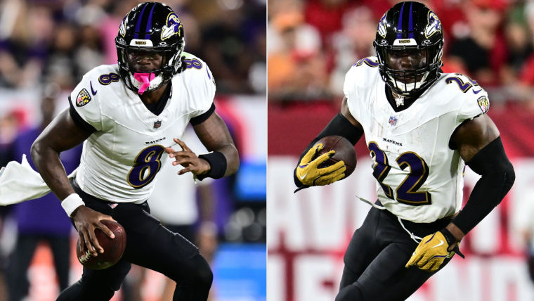 Lamar Jackson, Derrick Henry pad MVP resumes with dominant displays vs. Buccaneers on 'MNF' image