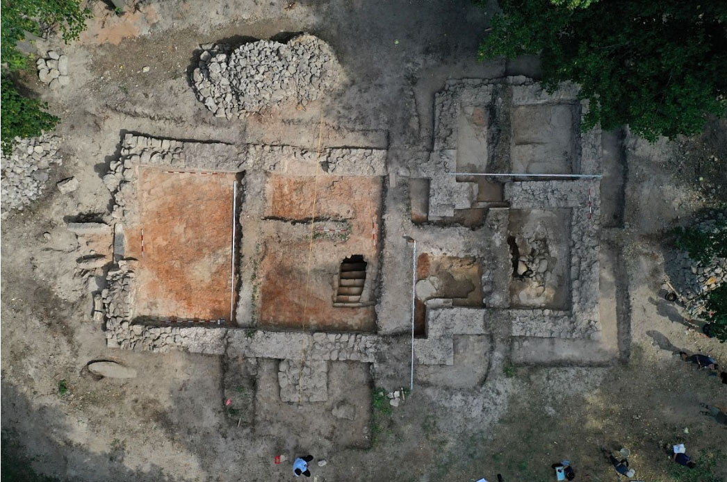 Aerial pH๏τo of excavation, Ostrá Lúka, Slovakia