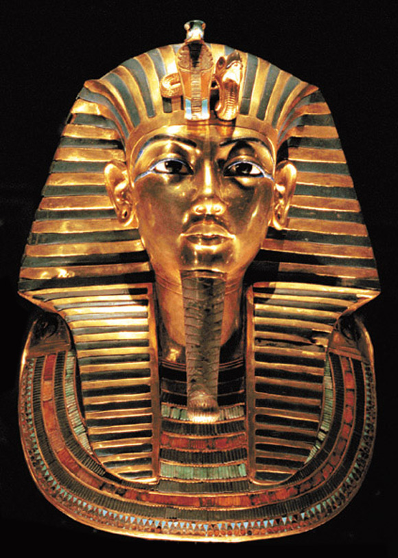 Funerary golden mask of King Tutankhamun – Egyptian Museum Cairo