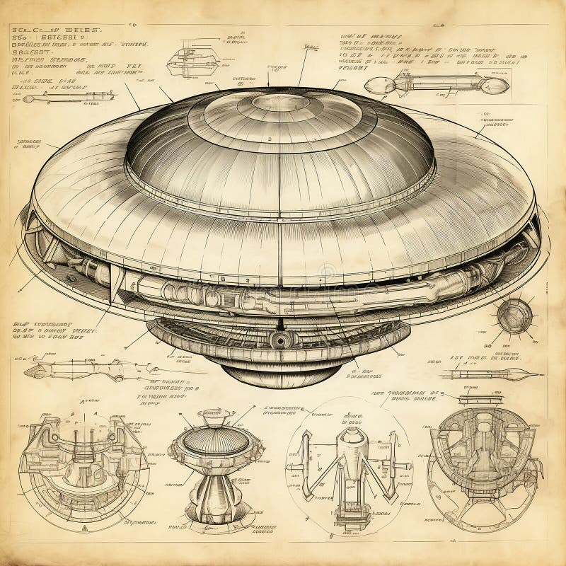 Ufo Blueprint Stock Illustrations – 77 Ufo Blueprint Stock Illustrations, Vectors & Clipart - Dreamstime