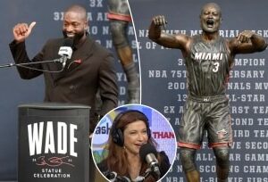 Dwyane Wade has seen all the hate for his statue — here’s what he thinks of it