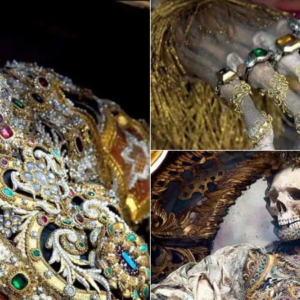 Secret Catacombs With Incredible Ancient Skeletons Covered In Priceless Jewelry