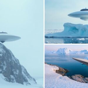 UFO on South Pole Iceberg? Scientists Astonished by Mysterious Discovery in Antarctica.