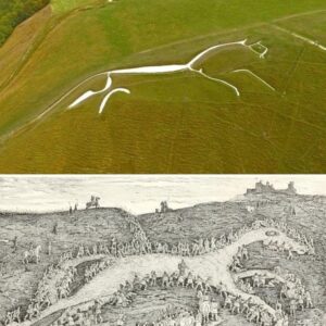 The White Horse of Uffington: A Prehistoric Enigma Etched into the Hills of Oxfordshire