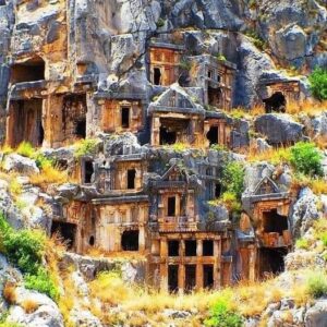 The Spectacular Lycian Rock-Hewn Tombs: A Testament to Unique Architecture