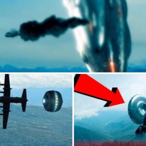 Unbelievable UFO Encounter: Mysterious Spherical Craft Intercepts Aircraft, Triggering Fiery Sky Phenomenon!