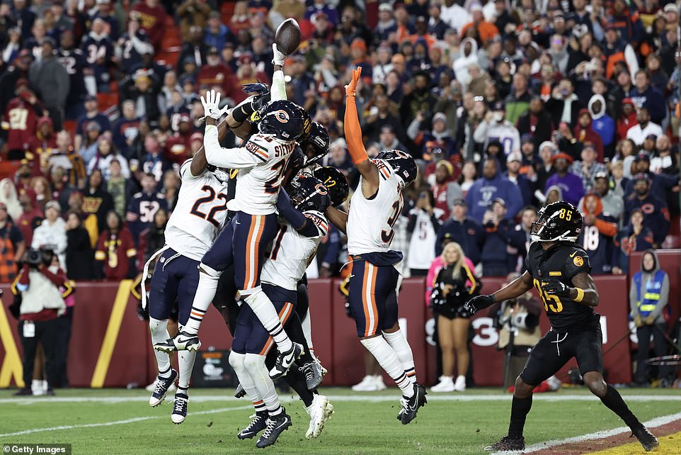 Bears quarterback Caleb Williams looked to a have locked up the victory in the battle of the 2024 No. 1 and 2 draft picks when he led what appeared to be a 62-yard game-winning drive with 25 seconds remaining in the fourth quarter.