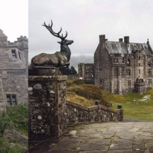 Duntrune Castle, located on the north side of Loch Crinan in Argyll, Scotland, is believed to be one of the oldest continuously inhabited castles in Scotland, with origins dating back to the 12th century.