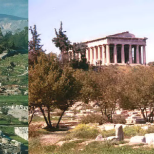 This Temple is built on the hill of Agoraios Colonos, in the western part of the Ancient Agora.