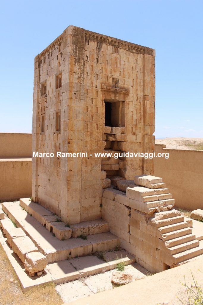 "Ka'bah" Cube of Zoroaster, Naqsh-e Rostam, Iran. Author and Copyright Marco Ramerini