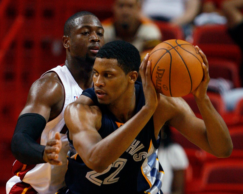 Rudy Gay began his career with the Grizzlies.