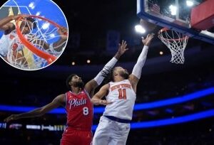 Knicks finally unlock fourth-quarter formula in NBA Cup win over 76ers