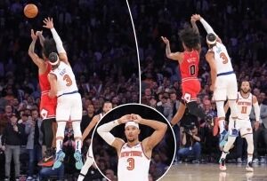 Josh Hart’s brutal late foul spoils Knicks’ furious rally in crushing loss to Bulls