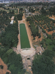 Hadrian's Villa Birds Eye