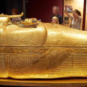 Acquaint yourself with Tutankhamun’s multi-layered sarcophagi.