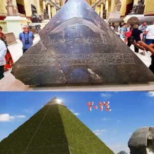 Pyramidion, the sacred stone that crowned the Egyptian pyramids and obelisks