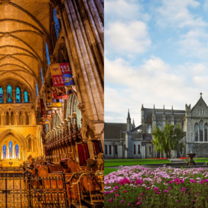 Saint Patrick’s Cathedral (Irish- Ard-Eaglais Naomh Pádraig) in Dublin, Ireland, founded in 1191 as a Roman Catholic cathedral, is currently the national cathedral of the Church of Ireland.