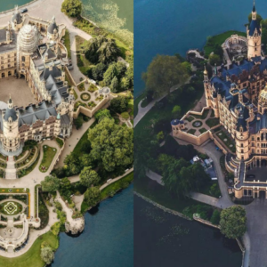 Schwerin Castle is a 19th-century Schloss built in the historicist style located in the city of Schwerin, the capital of Mecklenburg-Vorpommern state, Germany.