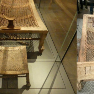 Bed of Kha from Ancient Egypt, now at Turin Museum