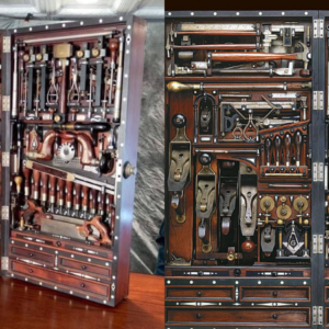 The Studley Toolbox in all of its organized glory (created between 1890 and 1920).