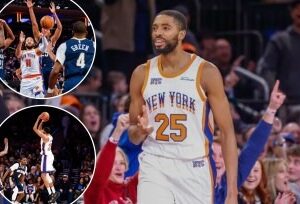 Mikal Bridges responds to critics with empathic performance in Knicks’ annihilation of Pelicans