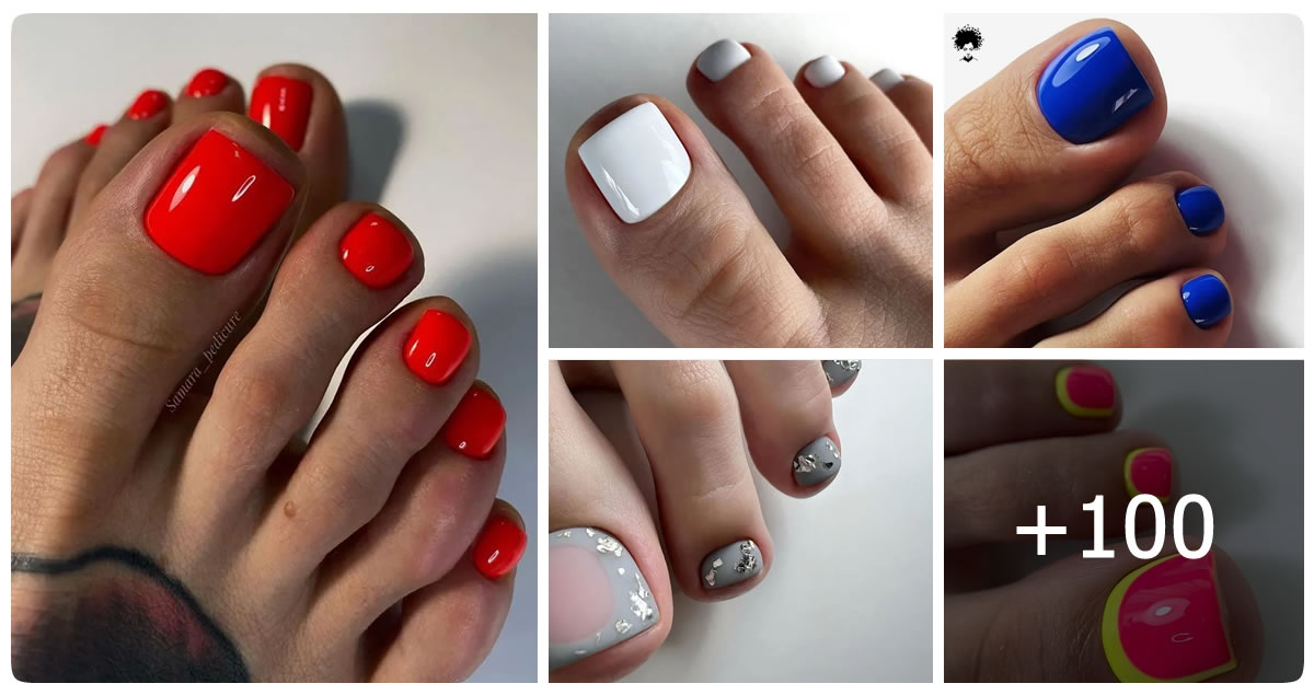 100+ PH๏τos: Designs that Highlight the Biggest Toe Nail Trends of 2023