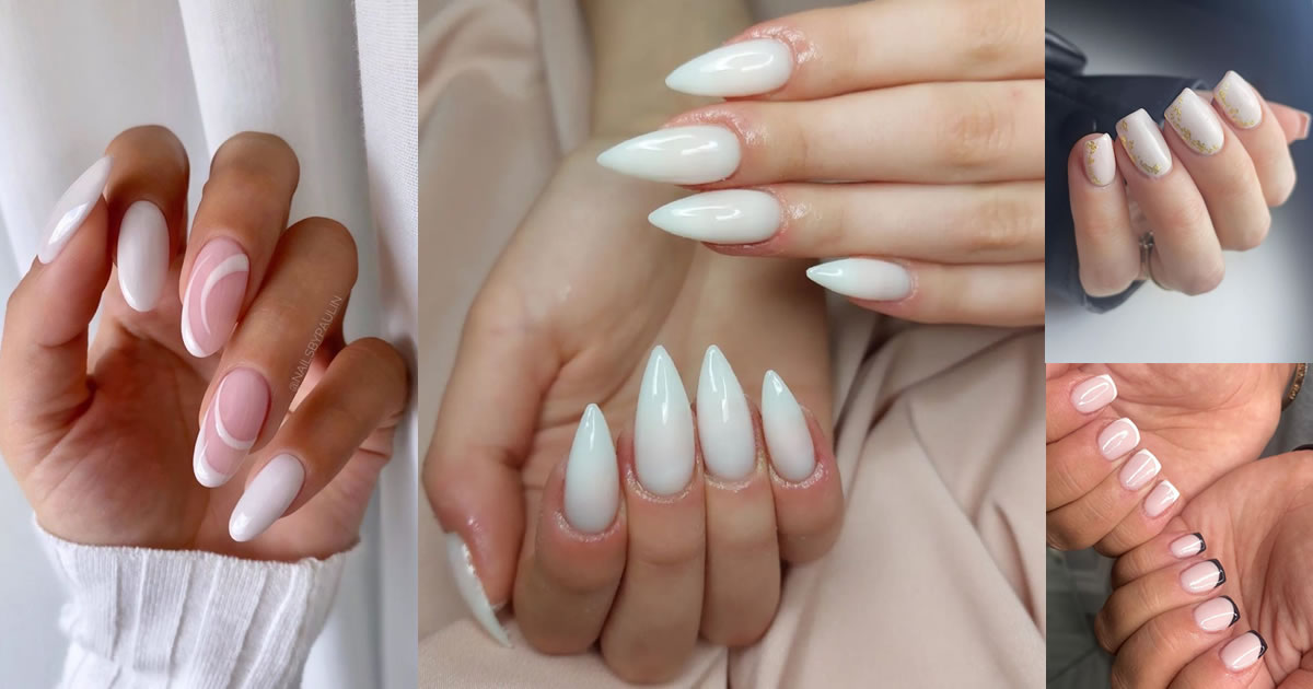 100 White Nail Design Ideas for 2022