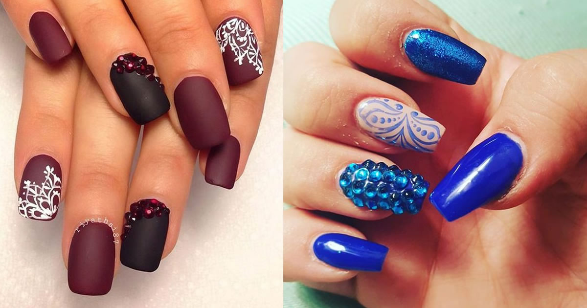 99 Acrylic Nail Designs to Fascinate Your Admirers