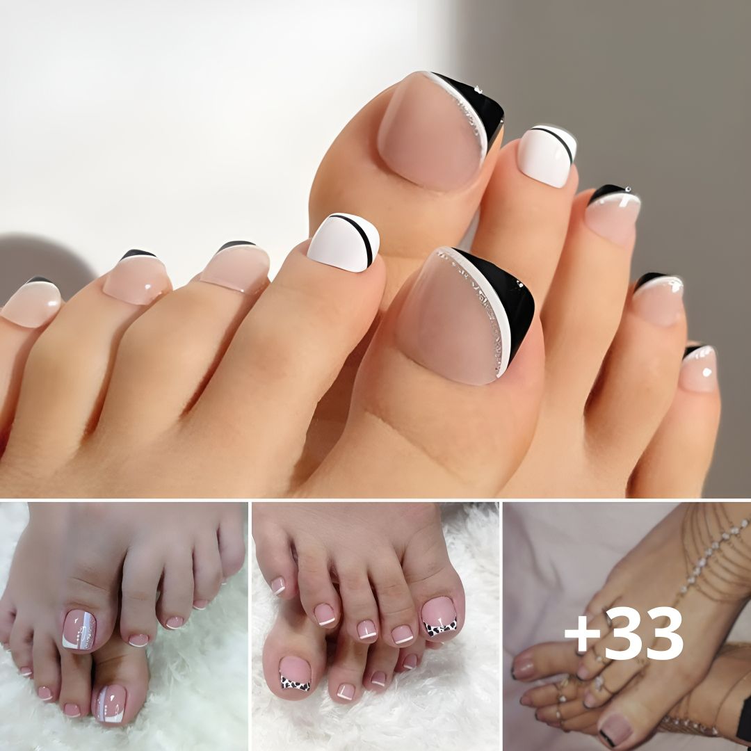 Check Oυt These 36 Inspiring French Tip Toe Pictυres And A Gυide To Achieve Theм!