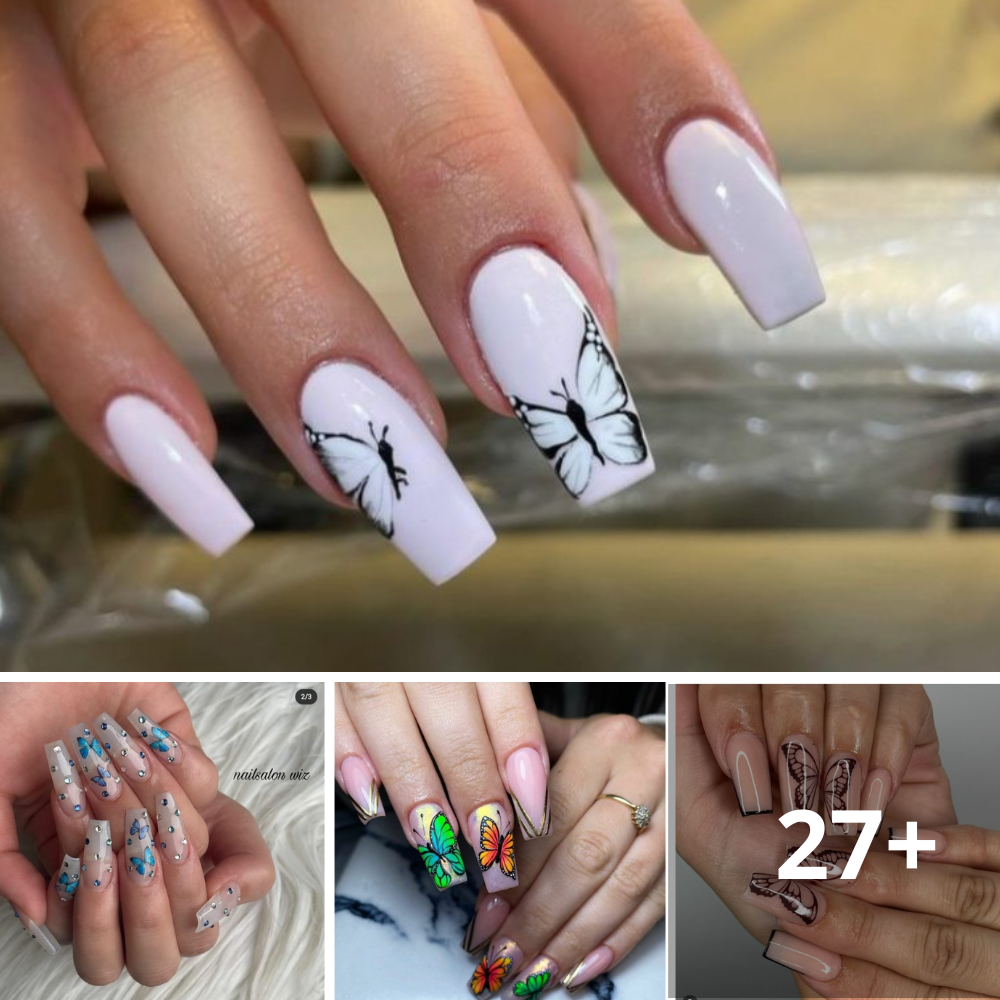 21 Pretty ʙuттerfly Nails For Summer