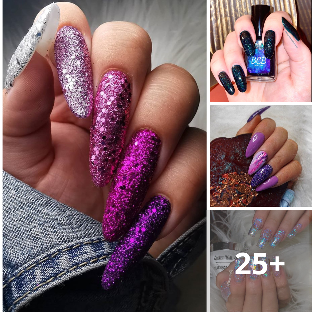 40+ Sparkly Nails Designs You Should Do