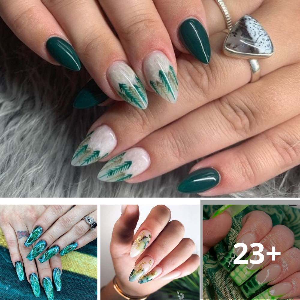 20 Stunning Green Nail Ideas You’ll Love