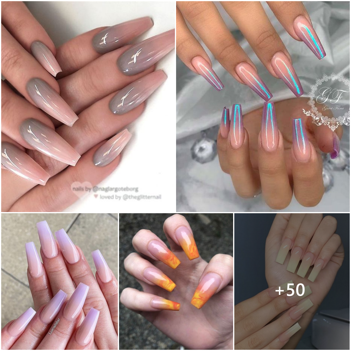 51+ Stunning ɴuᴅᴇ Ombre Nail Inspirations for the Ultimate Style Statement