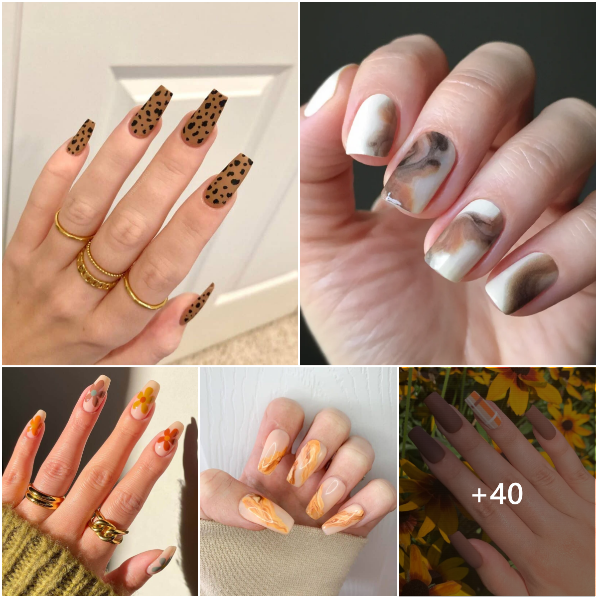 Embrace the Trending Beauty with 40+ Stunning Fall Nail Designs and Ideas