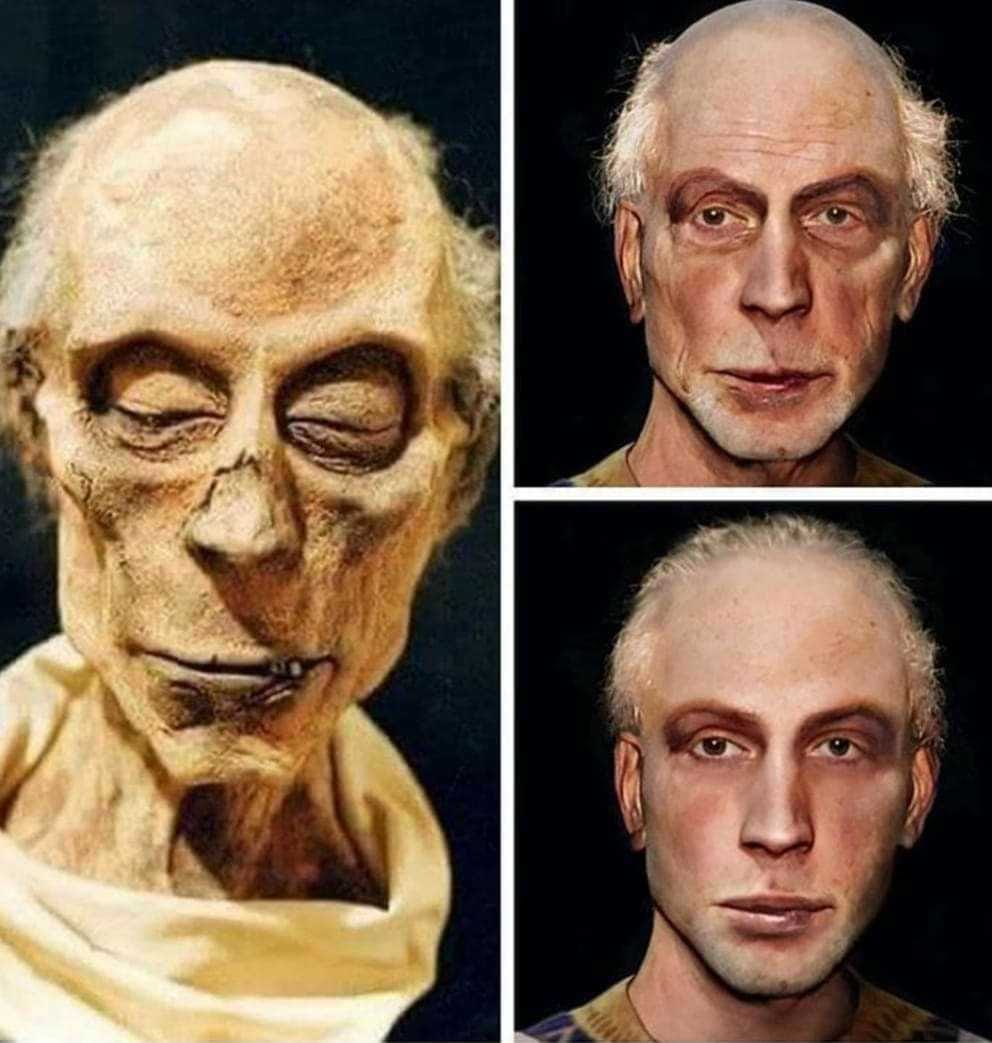 Artificial intelligence successfully reconstructs Egyptian pharaoh’s face from mummy