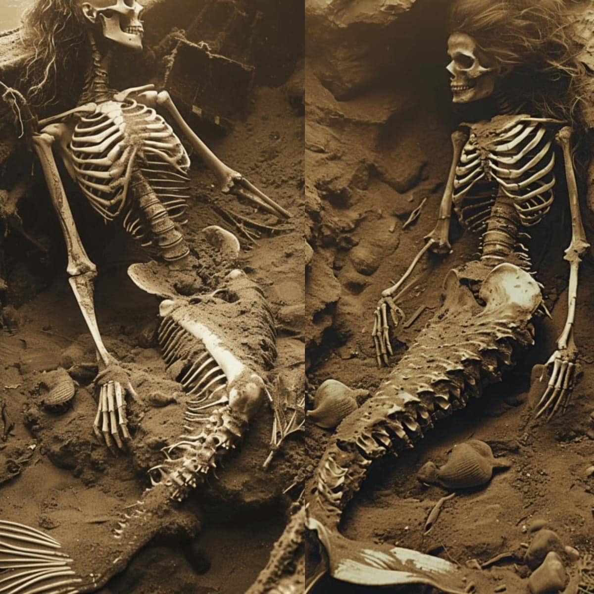 Unveiling the Mysteries of Merfolk Bones: Fossil Evidence from the 19th Century to Today