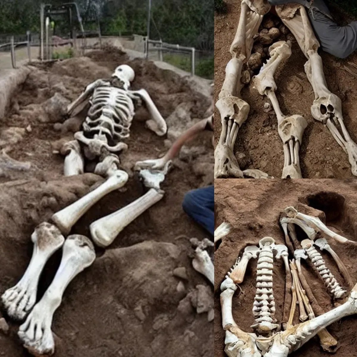 Giants of History: Germany Unearths 10-Foot-Tall Skeleton, Challenging Our Understanding of the Past