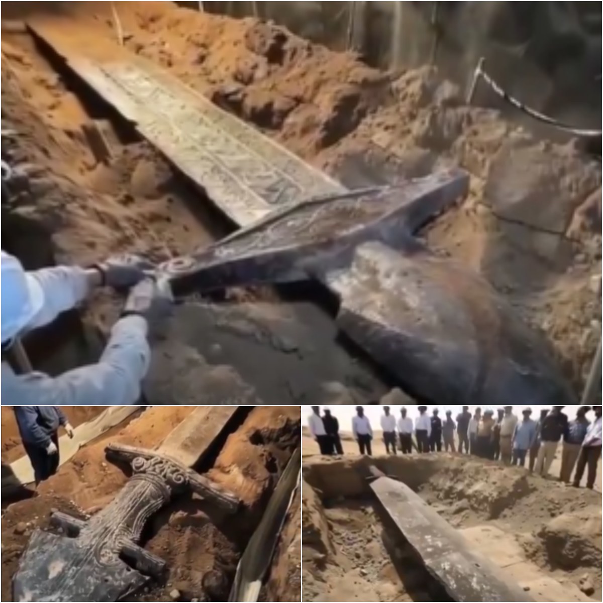 Breaking news! Archaeologists discover huge swords from a 3,000-year-old civilization in Turkey