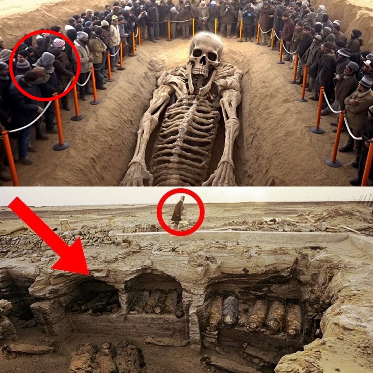 Breaking News: Revolutionary Discovery in Egypt Unveils Giants Buried Under the Pyramids