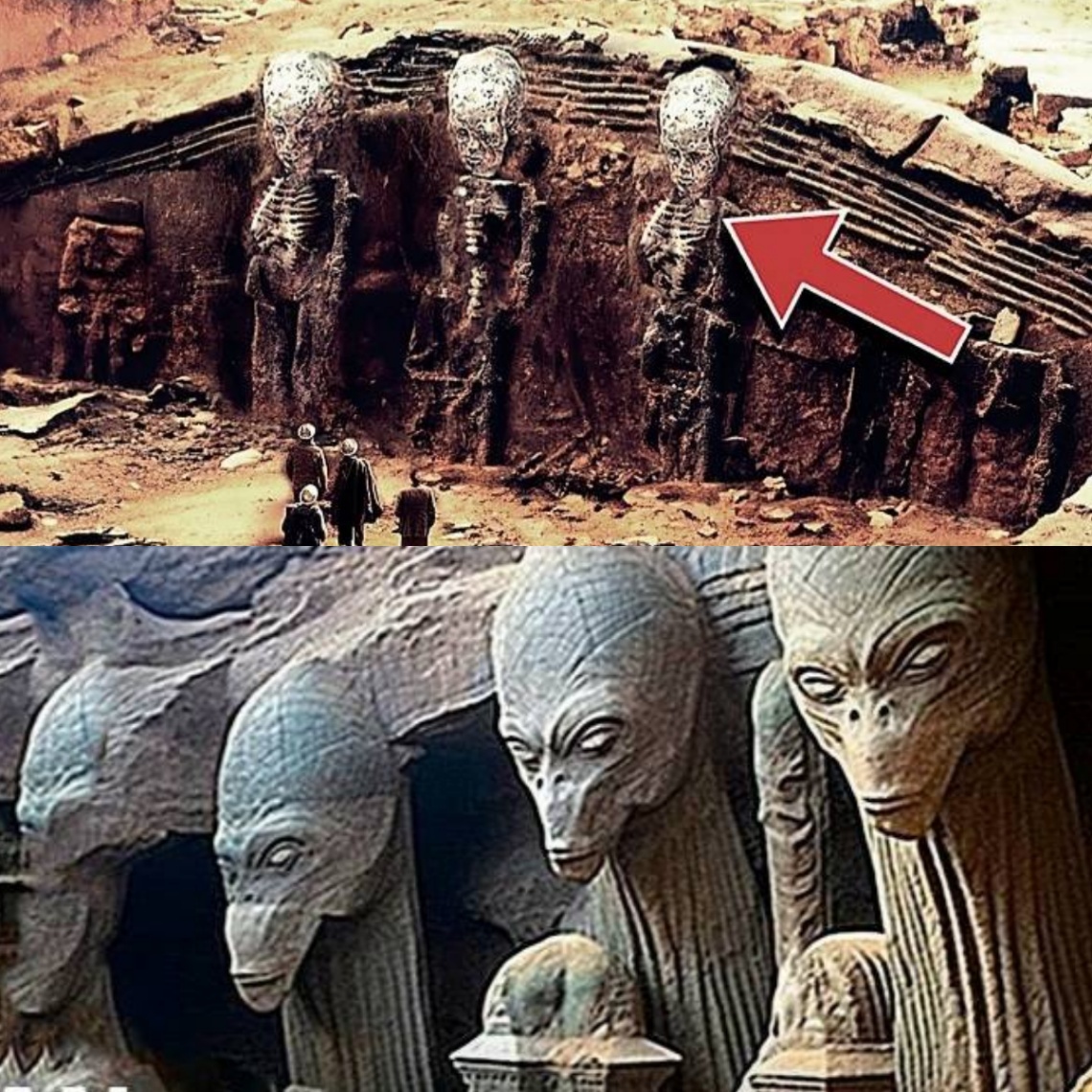 Dіѕcovery of Three Extraterrestrial Engіneerѕ іn Egyрt Shoсkѕ Scientists.