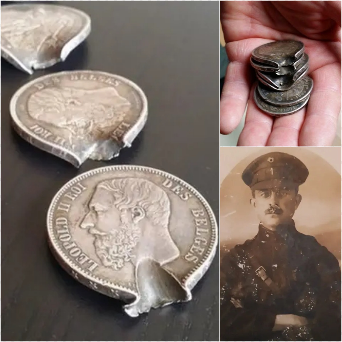 Uncovering History: How World War I Coins Saved a Soldier’s Life