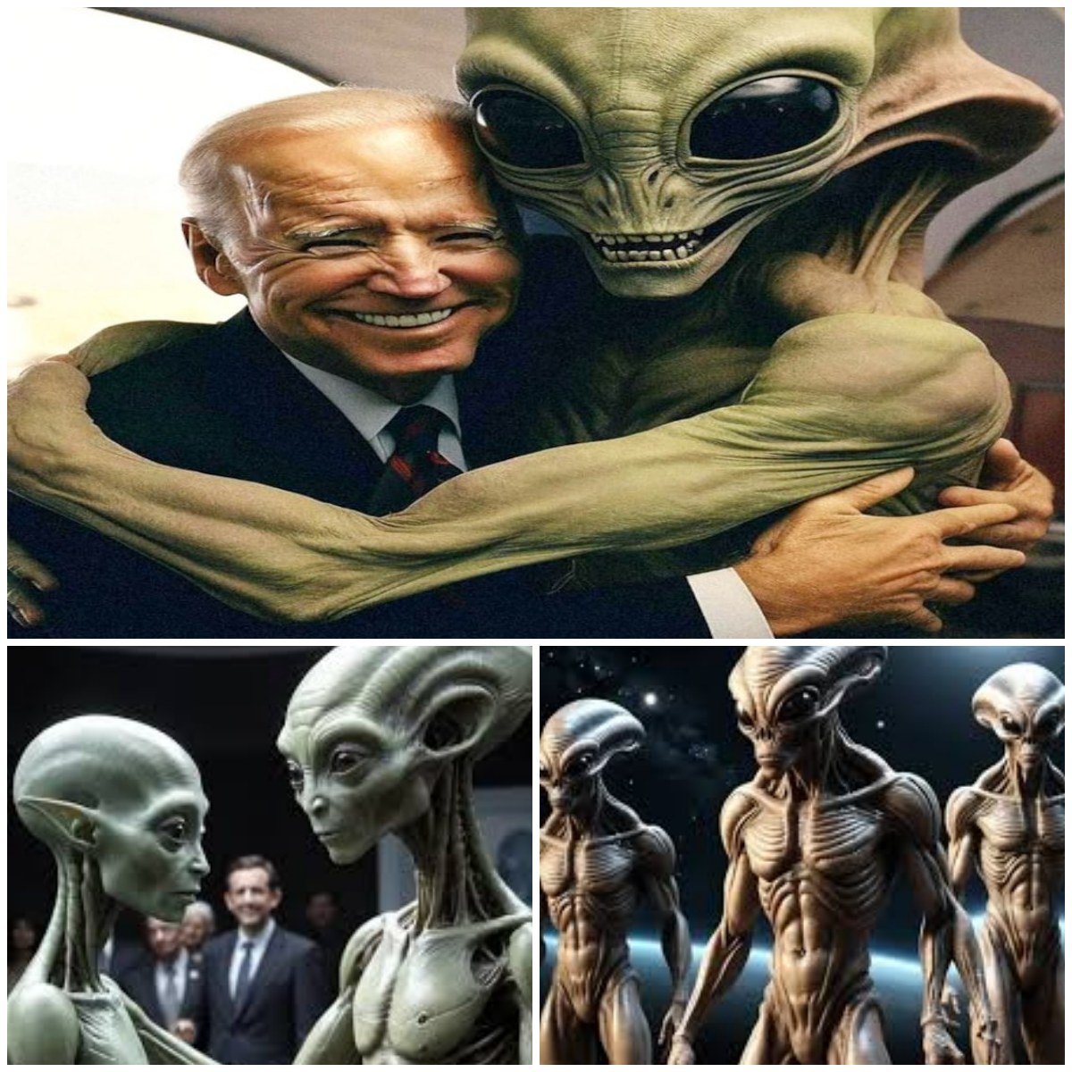 Amazed by the cooperation and friendship of leaders with aliens