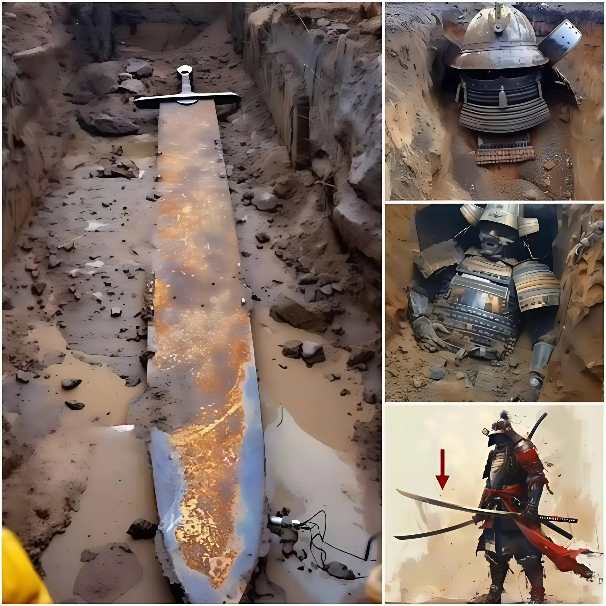 Astounding Find: Excavating the Ancient Giant Samurai Thousands of Years Old