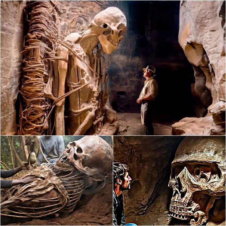 Terrifying Discovery: Huge Giant Skeletons Found Lurking Beneath the Grand Canyon