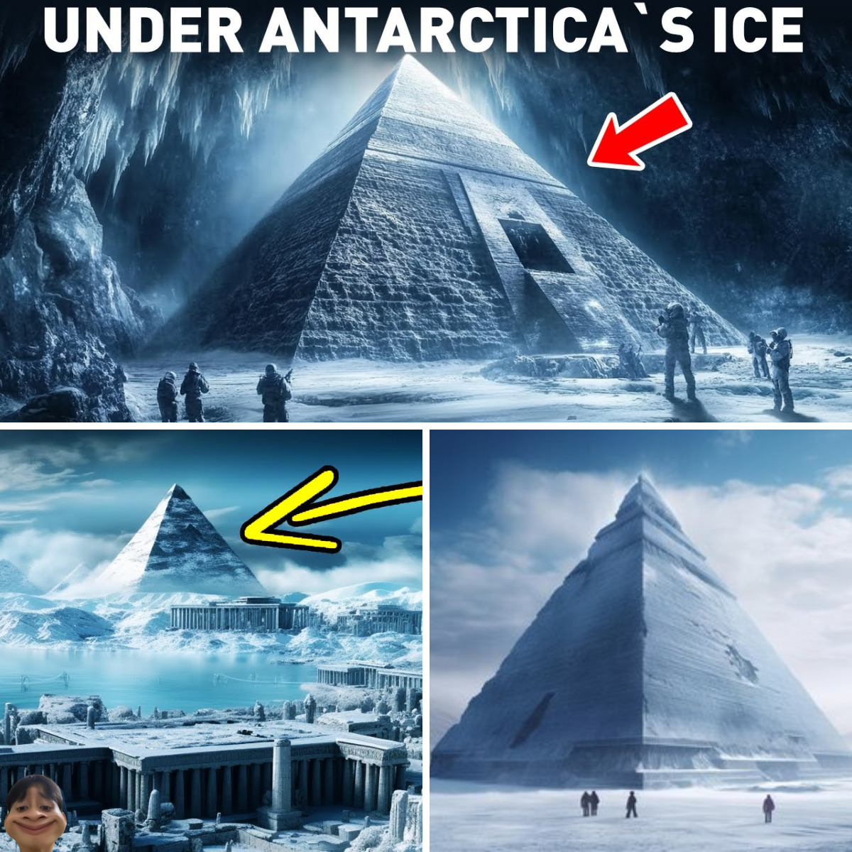 The Dark Pyramid Under Antarctica Was Found! NASA revealed TOP- SECRET Materials