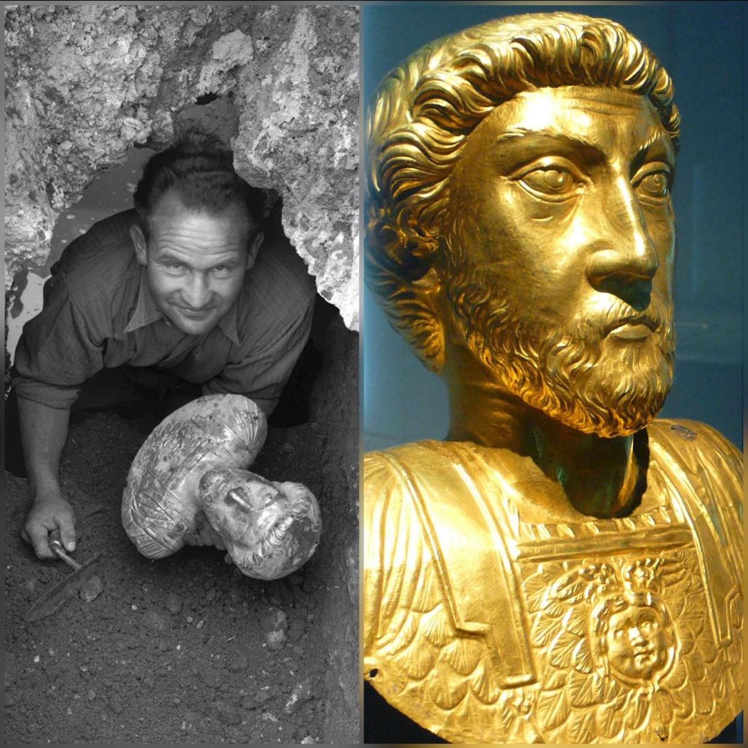 Discovering the Golden Bust of Emperor Marcus Aurelius: A Major Archaeological Find in Aventicum