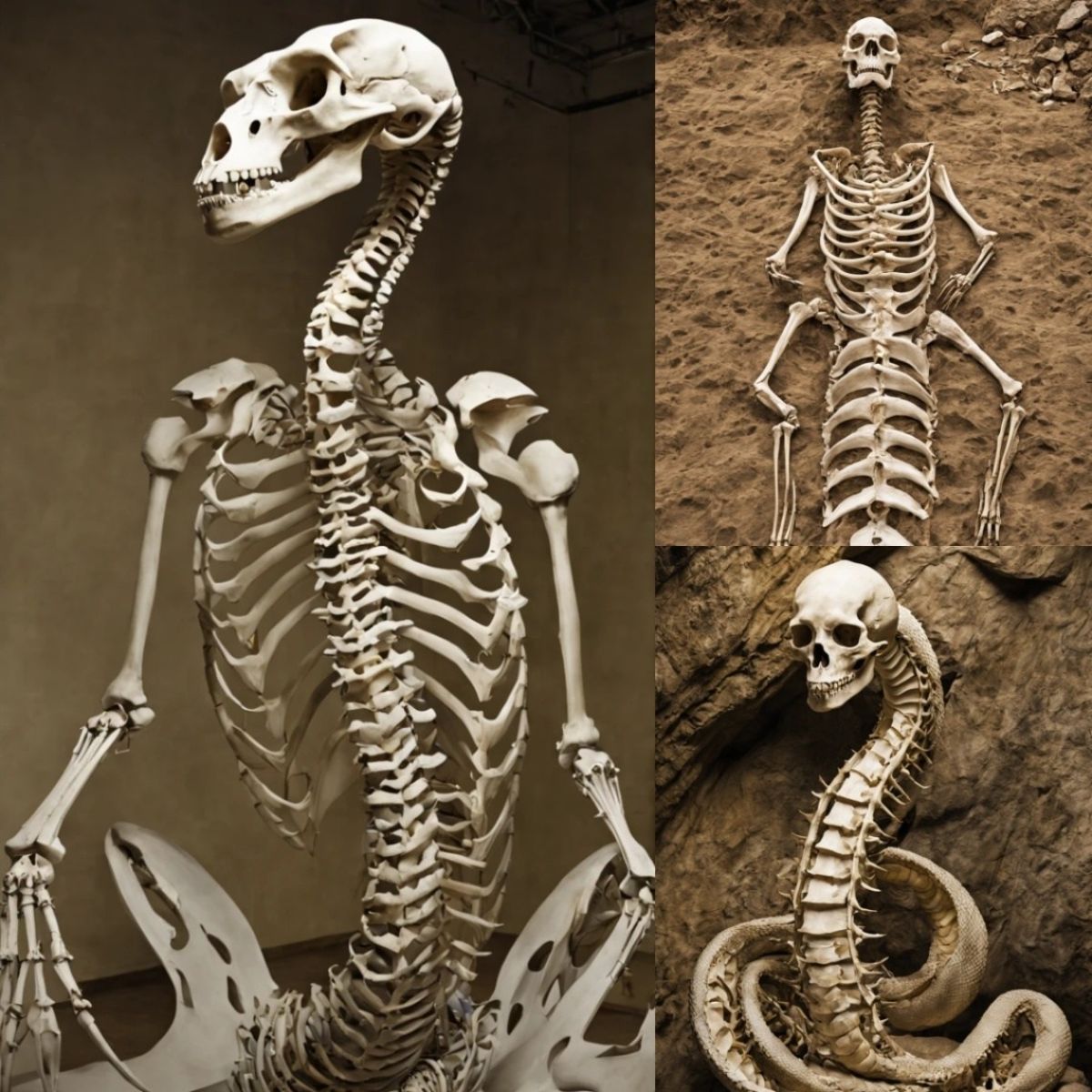 Breaking: Unlocking cosmic secrets: Archaeologists discover remains of snake-like humans across the universe.