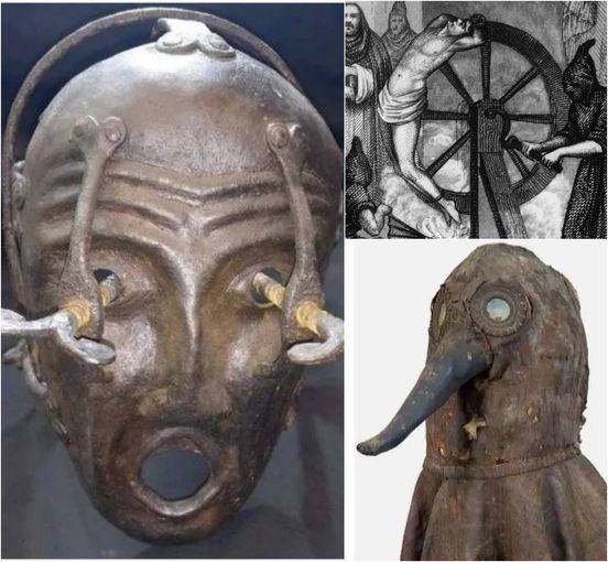 Soyjack torture mask 200-year-old torture tool made of bronze from Germany